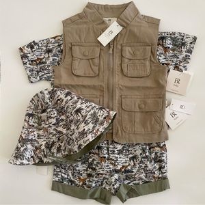 Banana Republic Baby Safari Outfit